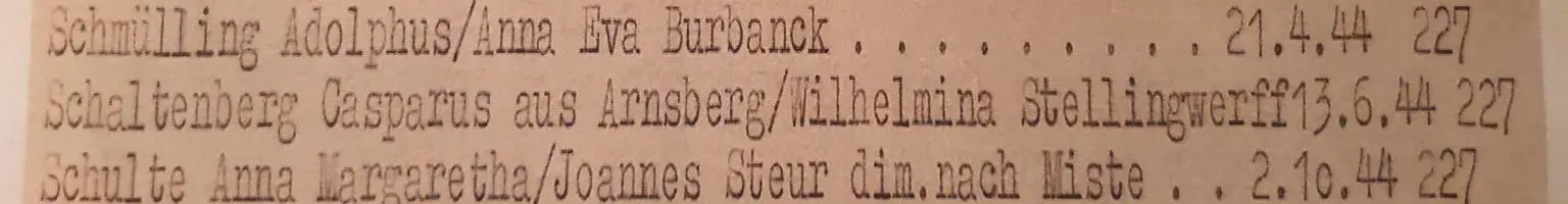 Kichenbuch Casparus Schaltenberg